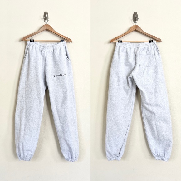 BRICKS & WOOD For Daily Use Sweatpants in Heather Grey - Picture 4 of 10